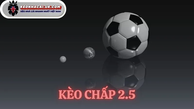 kèo chấp 2.5